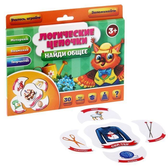 Игра настольная Найди общее