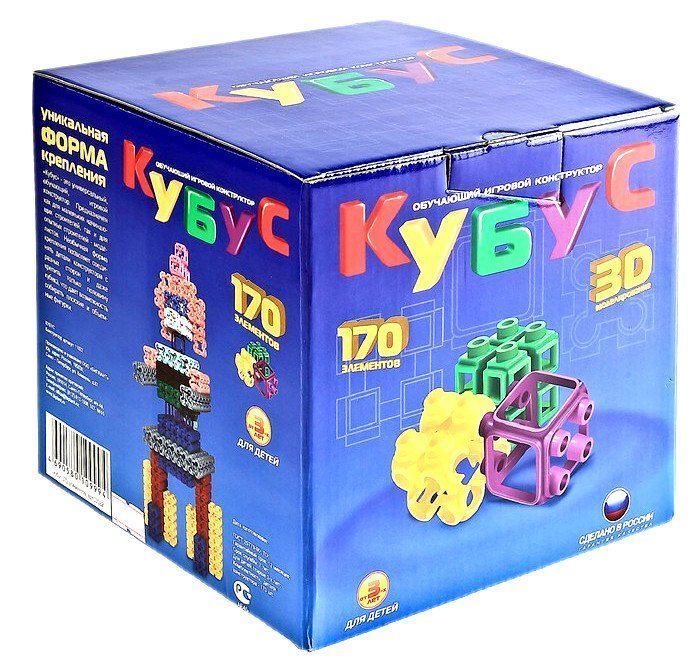 

Конструктор "Кубус" большой, 170 деталей