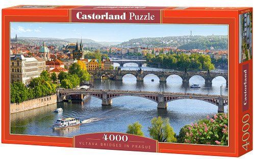 

Пазлы "Castorland", Река Влтава, Прага, 4000 деталей