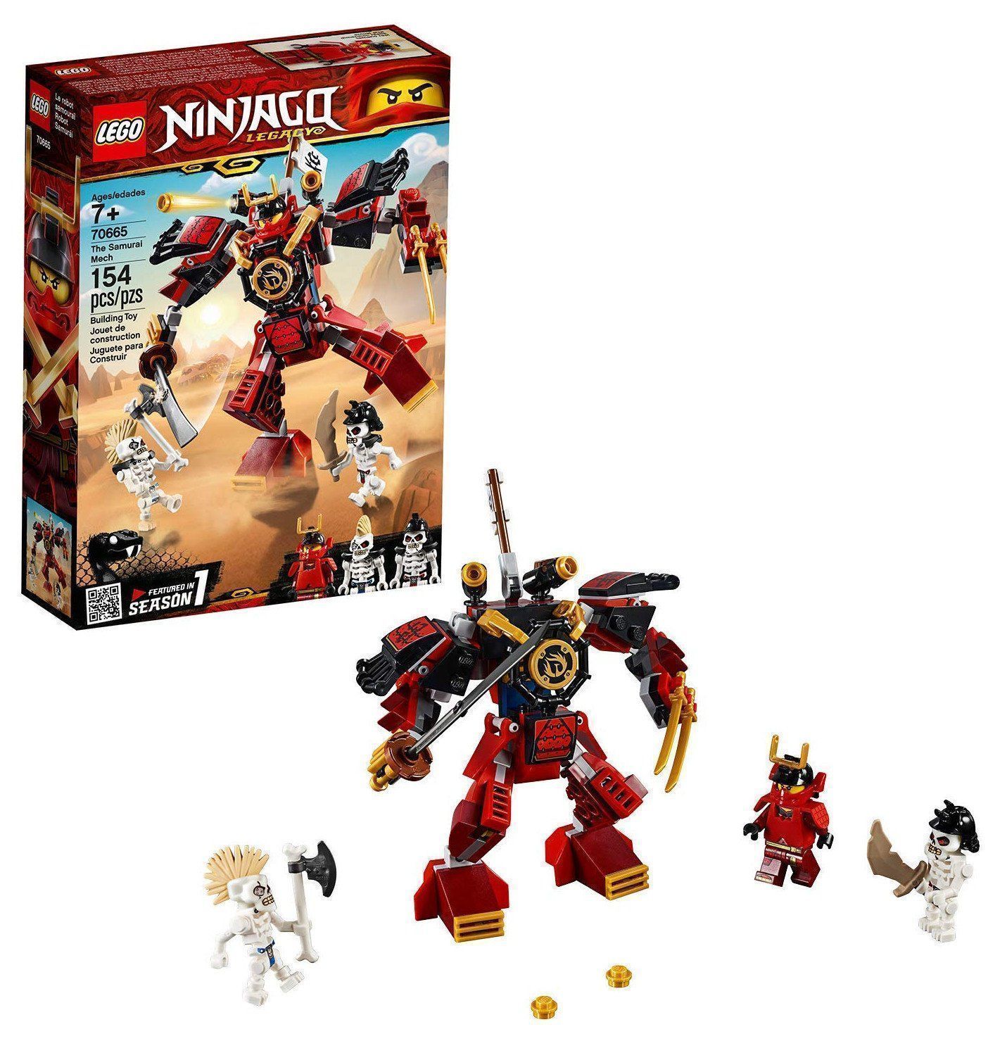 

Конструктор "Lego Ninjago". Робот-самурай