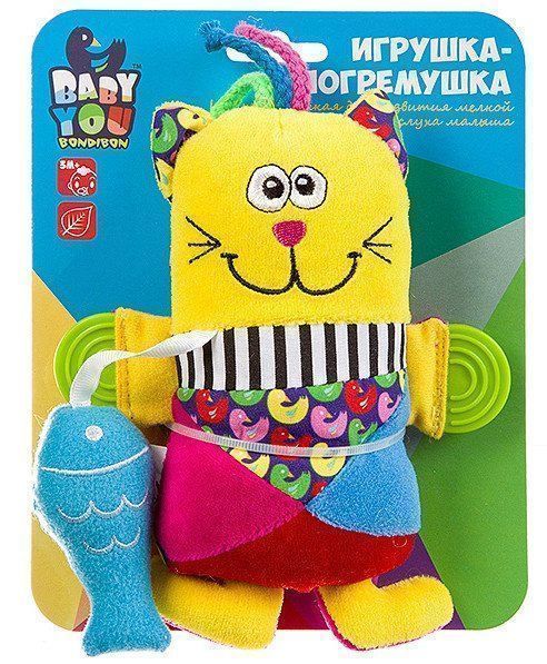 

Игрушка-погремушка "Кот"