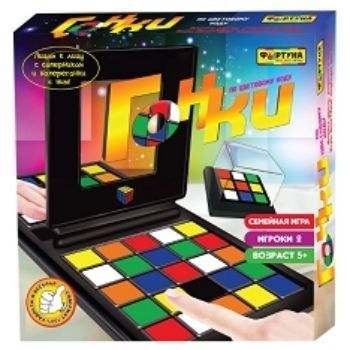 

Игра настольная "Гонки по цветовому коду"