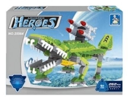 

Конструктор игровой "Герои", 262 детали