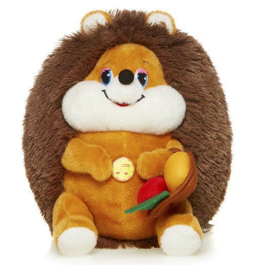 

Игрушка мягкая "Ежик Колян с корзинкой яблок", 18 см.