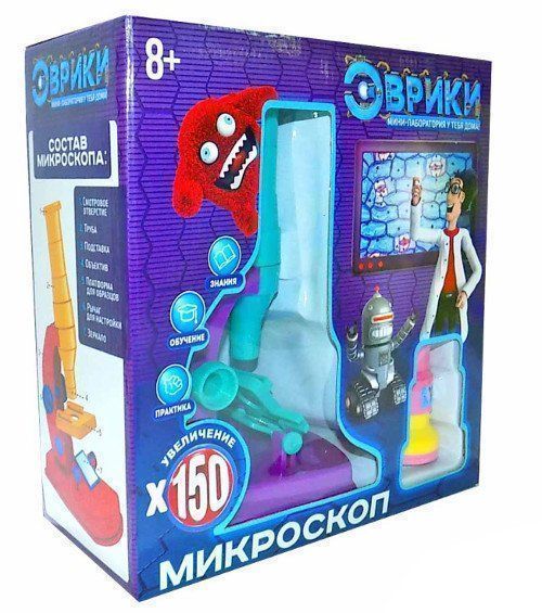

Набор биолога "Биомир". Микроскоп, 5 предметов