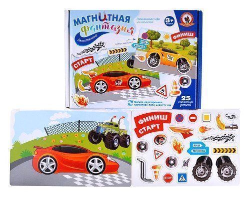 

Игра развивающая "Магнитная фантазия. Автотюнинг"