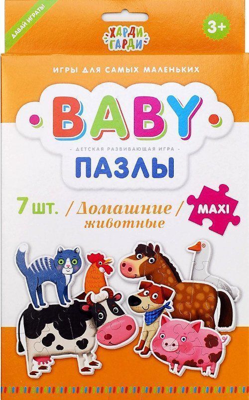 

Baby-пазлы "Домашние животные"