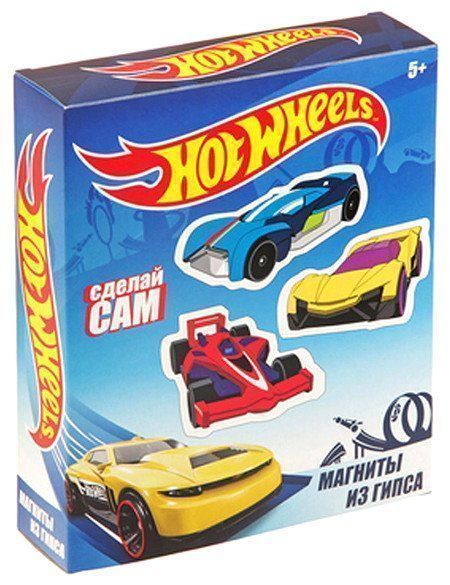 

Магниты из гипса "Hot Wheels"