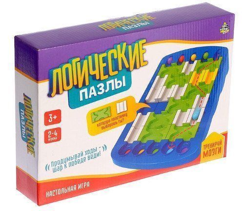 

Игра настольная "Логические пазлы"
