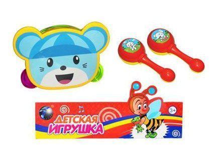 

Игрушка музыкальная "Маракасы и бубен"