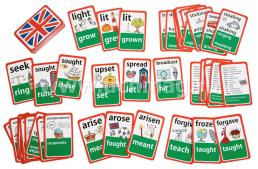 Умные игры с картами. Английские неправильные глаголы. Уровень 2 — интернет-магазин УчМаг