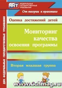 Мониторинг качества освоения основной общеобразовательной программы дошкольного образования. Вторая младшая группа