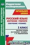 Русский язык: обучение грамоте (обучение чтению). 1 класс: система уроков по учебнику "Букварь" Т. М. Андриановой