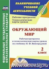 Окружающий мир. 2 класс: рабочая программа и технологические карты уроков по учебнику Н. Ф. Виноградовой