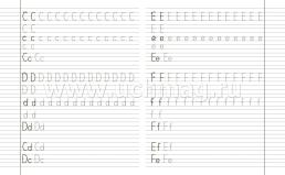 Письмо английских букв по линейкам. Задания по чистописанию и каллиграфии: 6-8 лет — интернет-магазин УчМаг