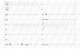 Письмо букв по линейкам. 7-8 лет (1-2 классы): Задания по чистописанию и каллиграфии — интернет-магазин УчМаг