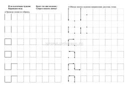 Тренажёр. Рисуем по клеточкам: для детей 4 лет — интернет-магазин УчМаг