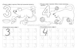 Тренажёр. Цифры: для детей 4 лет — интернет-магазин УчМаг