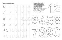 Тренажёр. Цифры: для детей 4 лет — интернет-магазин УчМаг