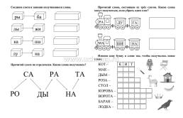 Слоги сложим мы в слова: развитие речи, чтение, письмо. Рабочая тетрадь — интернет-магазин УчМаг