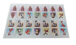 Настольная игра "Домино. Кто живёт в лесу": в коробке (28 карточек) — интернет-магазин УчМаг