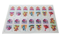 Настольная игра "Домино. Любимые игрушки": 28 карточек — интернет-магазин УчМаг