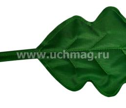 Дубовый лист (мягконабивной): 2 штуки, цвет зеленый — интернет-магазин УчМаг