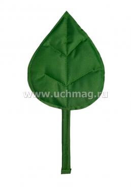 Лист березы (мягконабивной): 2 штуки, цвет зеленый — интернет-магазин УчМаг