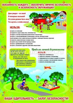 Комплект плакатов "Уголок здоровья и безопасности": 4 плаката формата А2 — интернет-магазин УчМаг