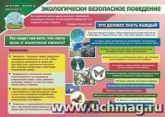 Плакат "Экологически безопасное поведение": Формат А2 — интернет-магазин УчМаг