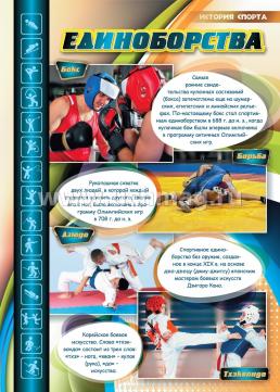 Комплект плакатов "История спорта": 16 плакатов с методическим сопровождением (Формат А3) — интернет-магазин УчМаг