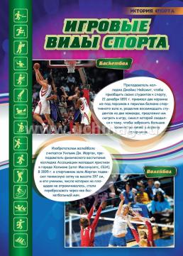 Комплект плакатов "История спорта": 16 плакатов с методическим сопровождением (Формат А3) — интернет-магазин УчМаг