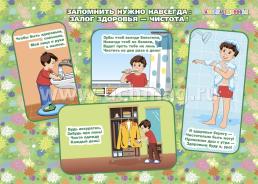 Комплект плакатов "Азбука здоровья": 8 плакатов (Формат А3) — интернет-магазин УчМаг