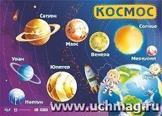 Учебный плакат. Космос: Формат А2 — интернет-магазин УчМаг