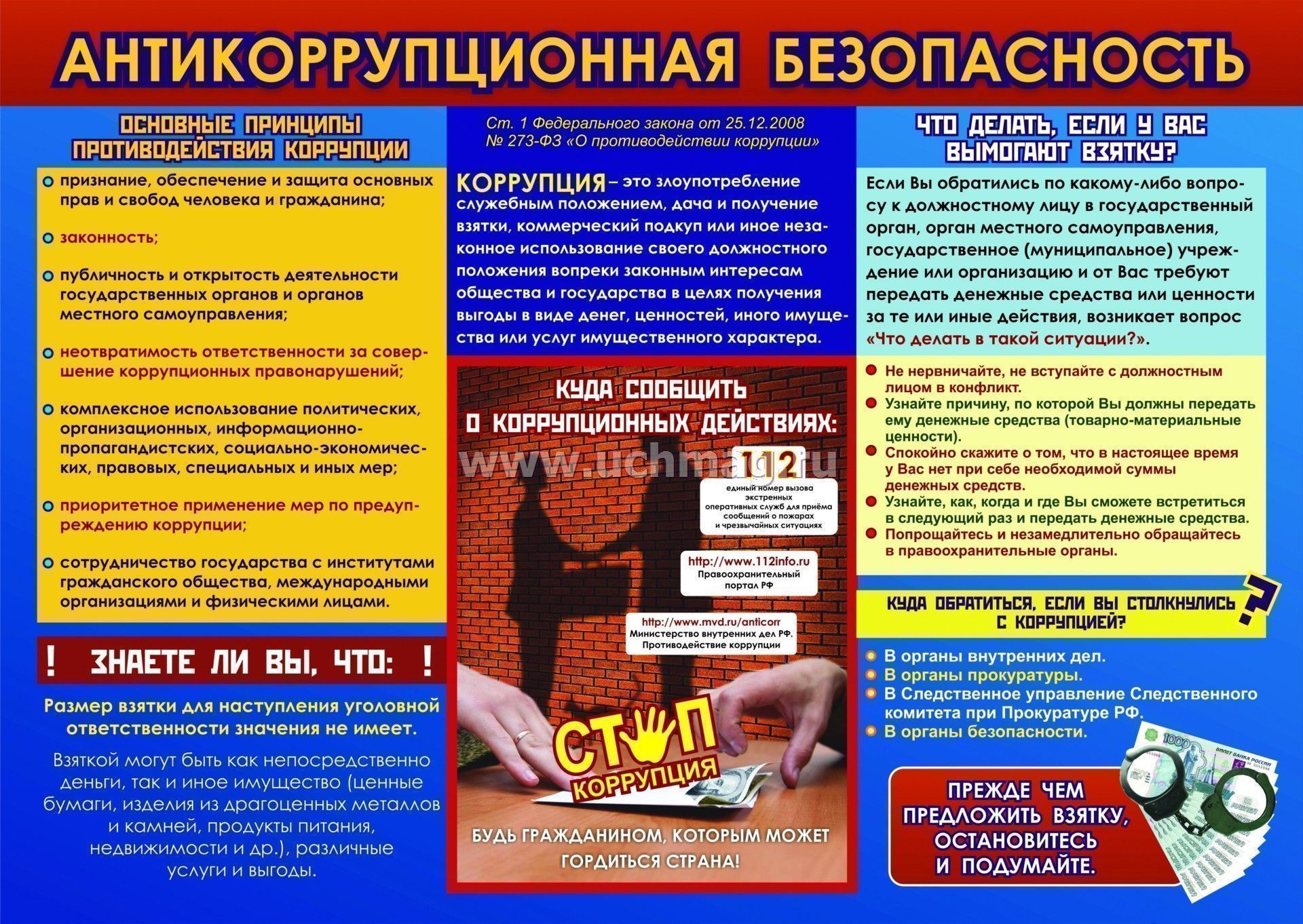 антикоррупционные мероприятия в организации