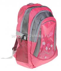 Рюкзак школьный "Цветы" — интернет-магазин УчМаг