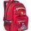 Рюкзак школьный "Grizzly", красный — интернет-магазин УчМаг