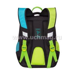 Рюкзак школьный "Grizzly", черный — интернет-магазин УчМаг