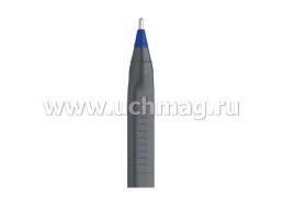Ручка шариковая Berlingo "Triangle Silver", синяя, трехгранная — интернет-магазин УчМаг