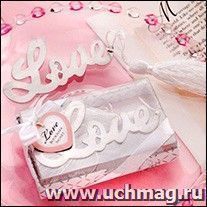 Декоративная закладка для книг "Love" — интернет-магазин УчМаг