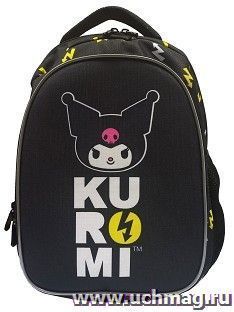 Рюкзак школьный облегченный "Kuromi" — интернет-магазин УчМаг