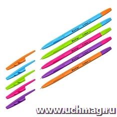 Ручка шариковая Berlingo "Tribase Fuze", синяя — интернет-магазин УчМаг