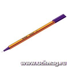 Ручка капиллярная трехгранная Berlingo Rapido, фиолетовая — интернет-магазин УчМаг