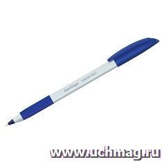 Ручка шариковая Berlingo Triangle Snow Pro, синяя — интернет-магазин УчМаг