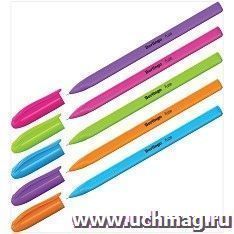 Ручка шариковая BerlingoTriangle Fuze Stick, синяя — интернет-магазин УчМаг