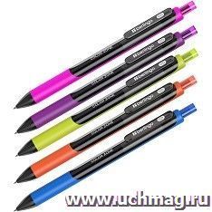 Ручка гелевая автоматическая Berlingo Color Zone gel, черная — интернет-магазин УчМаг