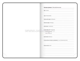 Ежедневник датированный 2026, BRAUBERG Rainbow, бирюзовый — интернет-магазин УчМаг