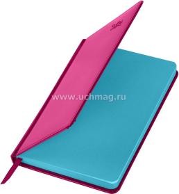 Ежедневник датированный 2026, BRAUBERG Rainbow, розовый — интернет-магазин УчМаг