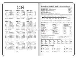 Ежедневник датированный 2026 с резинкой, BRAUBERG, Безмятежность — интернет-магазин УчМаг