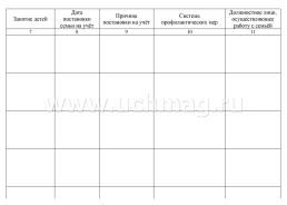 Журнал учёта семей, находящихся в социально опасном положении — интернет-магазин УчМаг